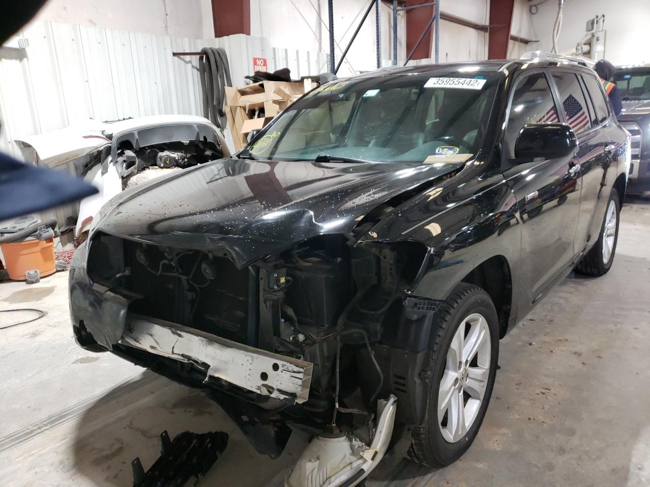 Photo 1 from auction – 2010 TOYOTA HIGHLANDER with VIN 5TDYK3EHXAS018663