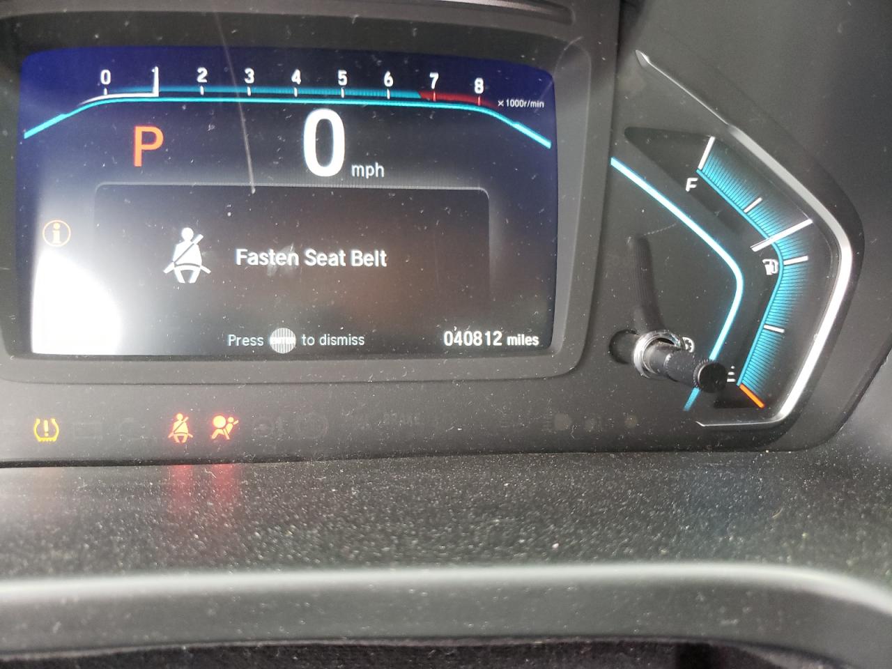 Photo 8 from auction – 2020 HONDA ODYSSEY EX with VIN 5FNRL6H77LB066487