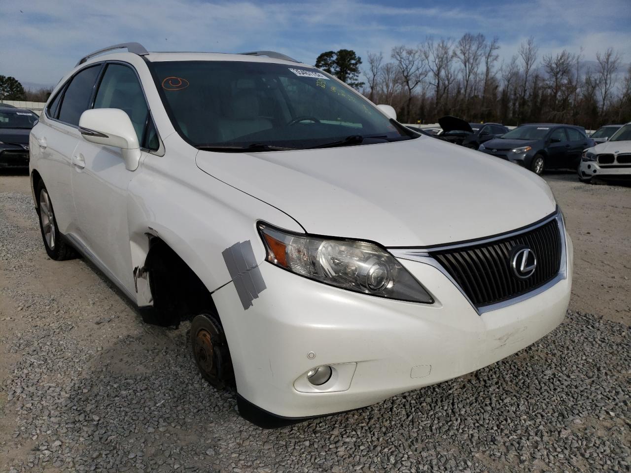 LEXUS RX 350 2012 with VIN 2T2BK1BA3CC123473 - Photo from auction