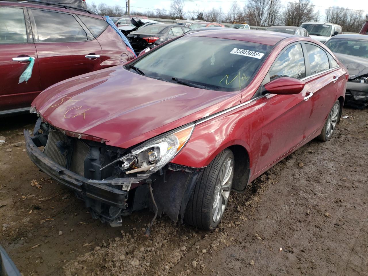 Photo 2 from auction – 2011 HYUNDAI SONATA SE with VIN 5NPEC4ACXBH277998