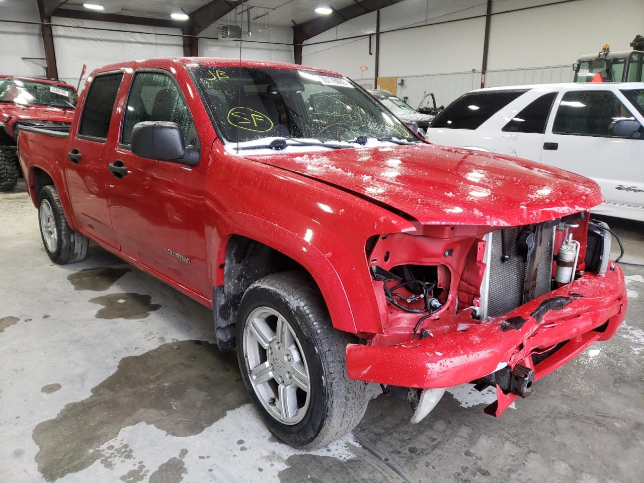 CHEVROLET COLORADO 2004 with VIN 1GCCS136748142351 - Photo from auction
