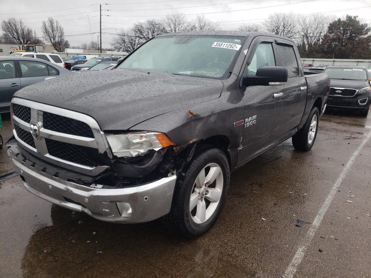 Photo 2 from auction – 2016 RAM 1500 SLT with VIN 1C6RR7LM3GS116318