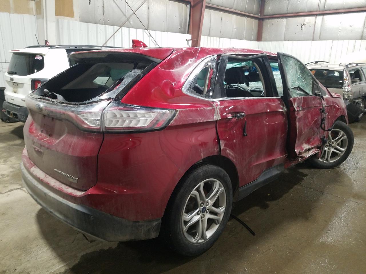 Photo 4 from auction – 2015 FORD EDGE TITAN with VIN 2FMPK4K92FBC00375