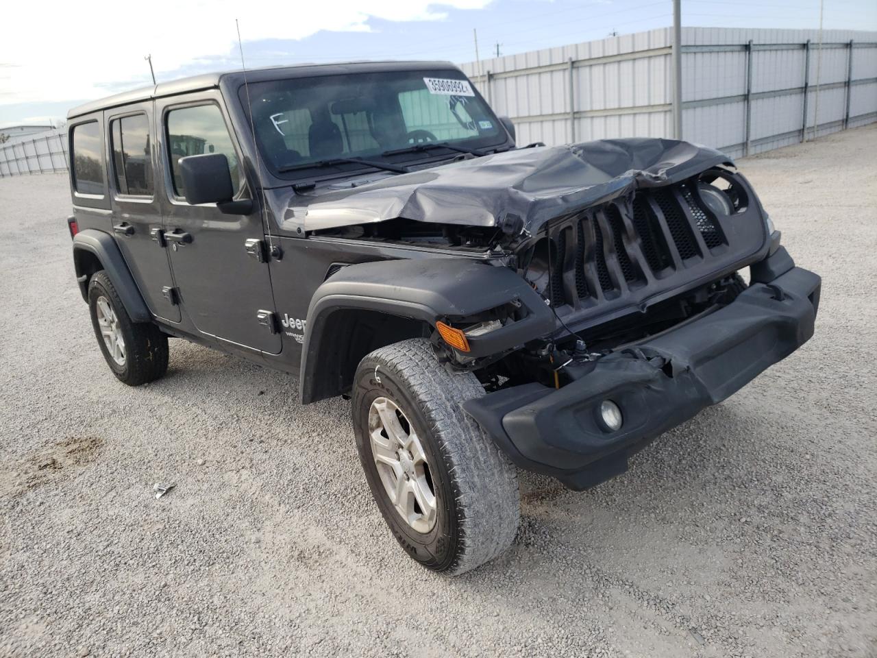 JEEP WRANGLER U 2019 with VIN 1C4HJXDG0KW678053 - Photo from auction