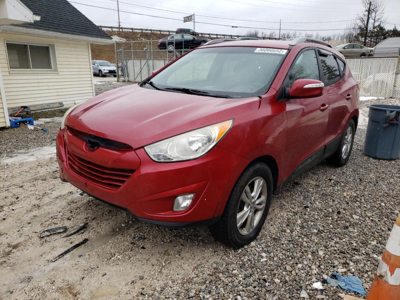 Photo 2 from auction – 2013 HYUNDAI TUCSON GLS with VIN KM8JUCAC6DU758650