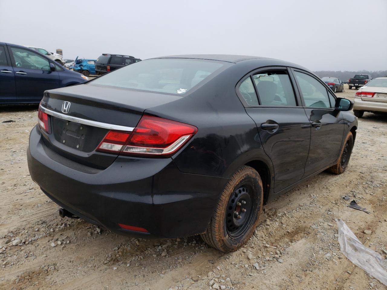 Photo 4 from auction – 2014 HONDA CIVIC LX with VIN 19XFB2F57EE004547