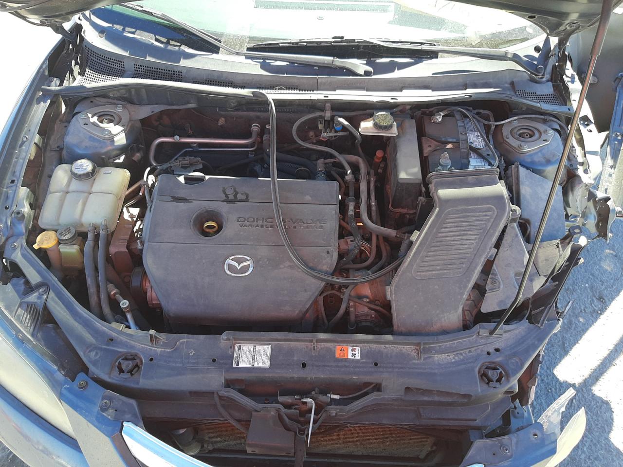 Photo 7 from auction – 2008 MAZDA 3 I with VIN JM1BK12F481169955