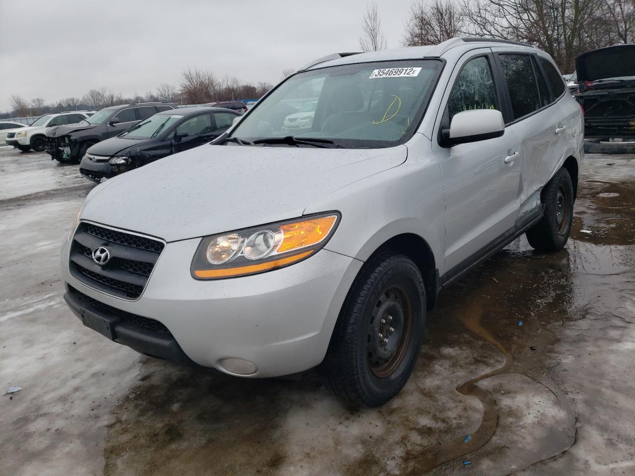 Photo 2 from auction – 2009 HYUNDAI SANTA FE G with VIN 5NMSG13E49H291889