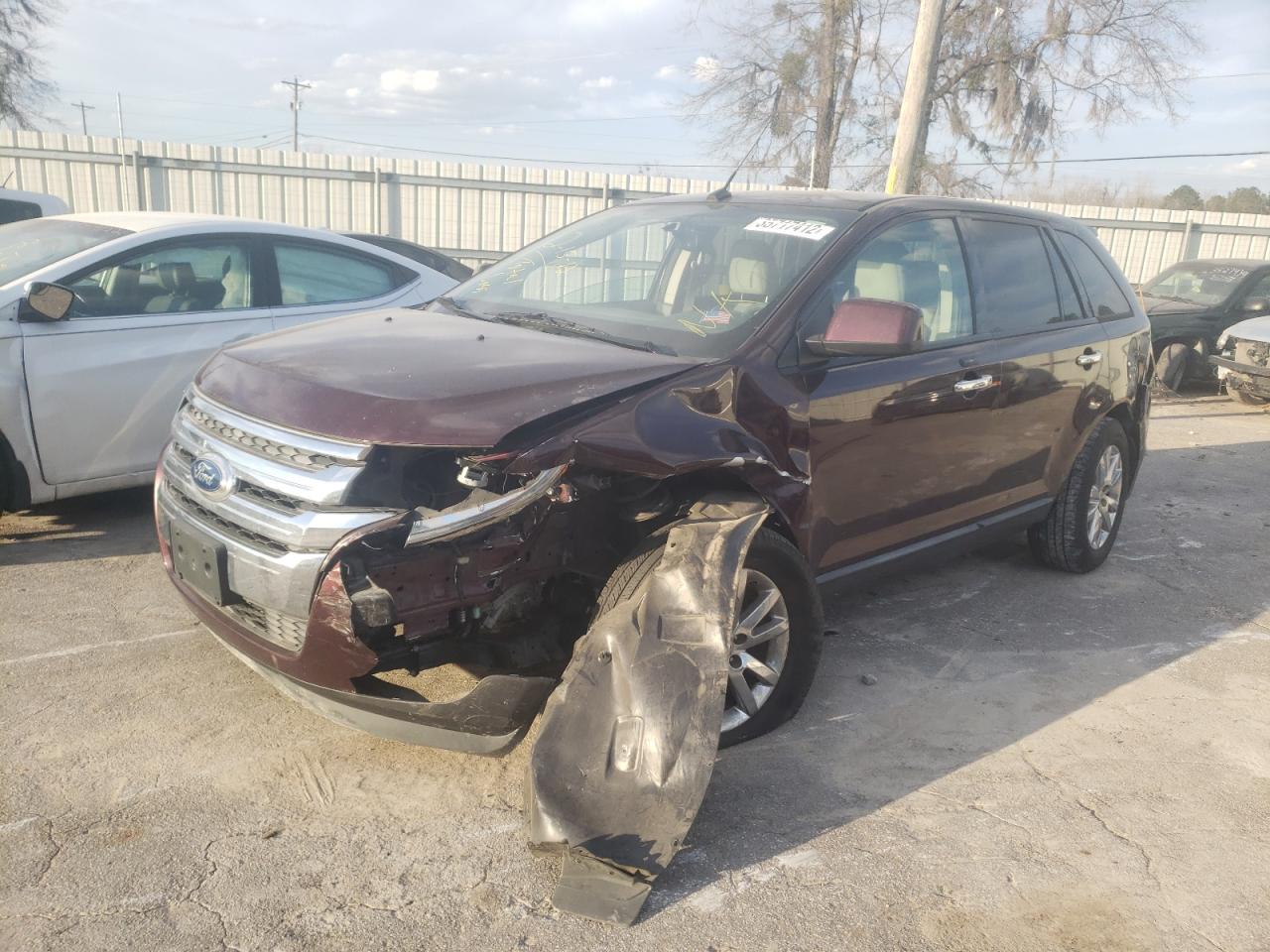 Photo 2 from auction – 2011 FORD EDGE SEL with VIN 2FMDK3JC0BBA41294