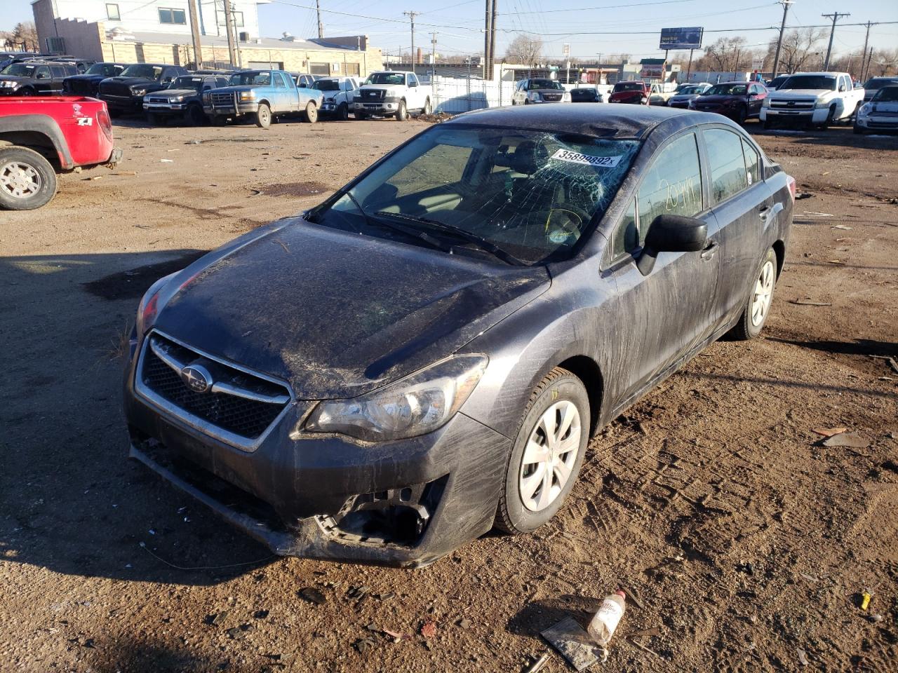 Photo 2 from auction – 2016 SUBARU IMPREZA with VIN JF1GJAA60GH003857