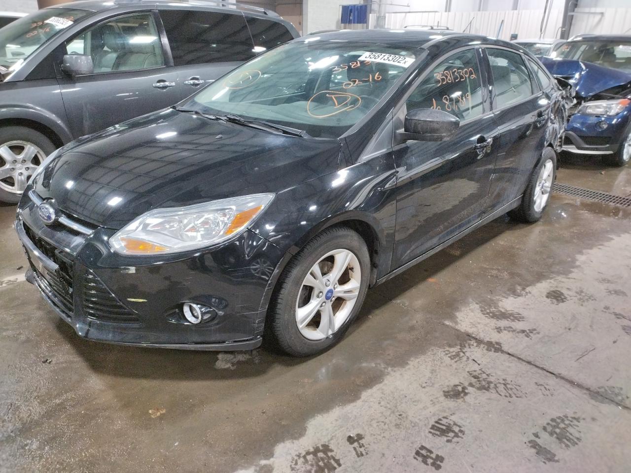 Photo 2 from auction – 2012 FORD FOCUS SE with VIN 1FAHP3F21CL222225