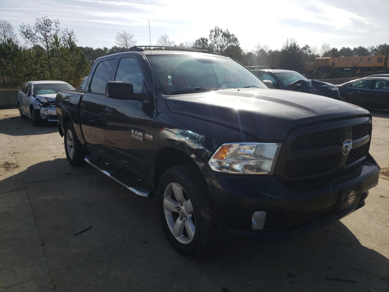 RAM 1500 ST 2014 with VIN 1C6RR6KT9ES112757 - Photo from auction
