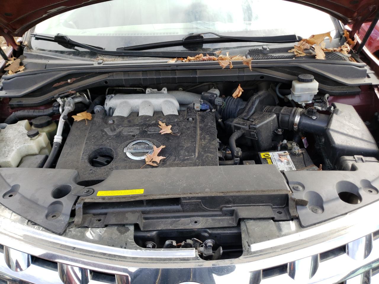 Photo 7 from auction – 2005 NISSAN MURANO SL with VIN JN8AZ08W45W415110