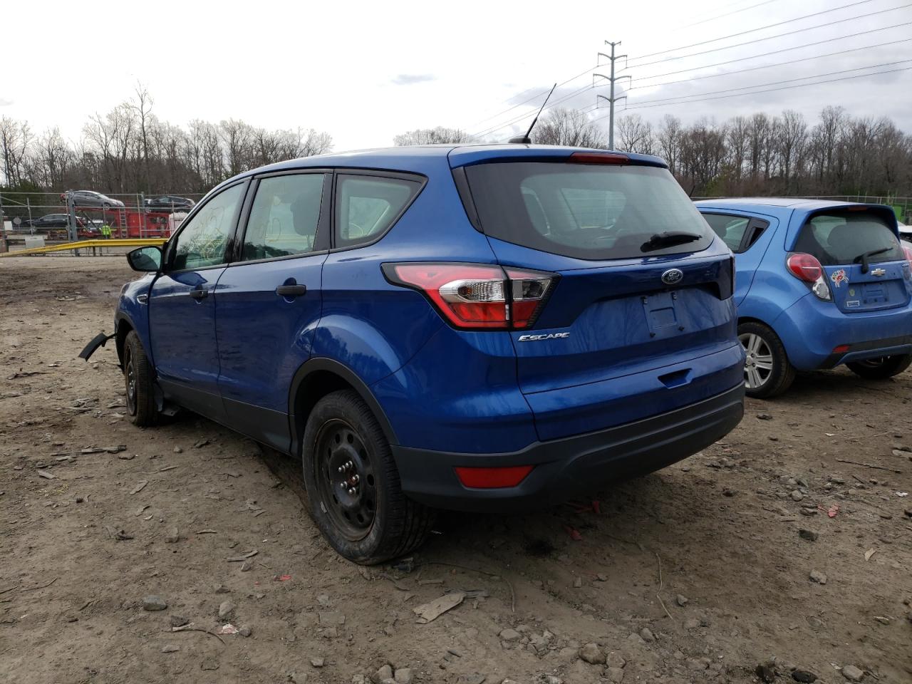 Photo 3 from auction – 2017 FORD ESCAPE S with VIN 1FMCU0F74HUD16300