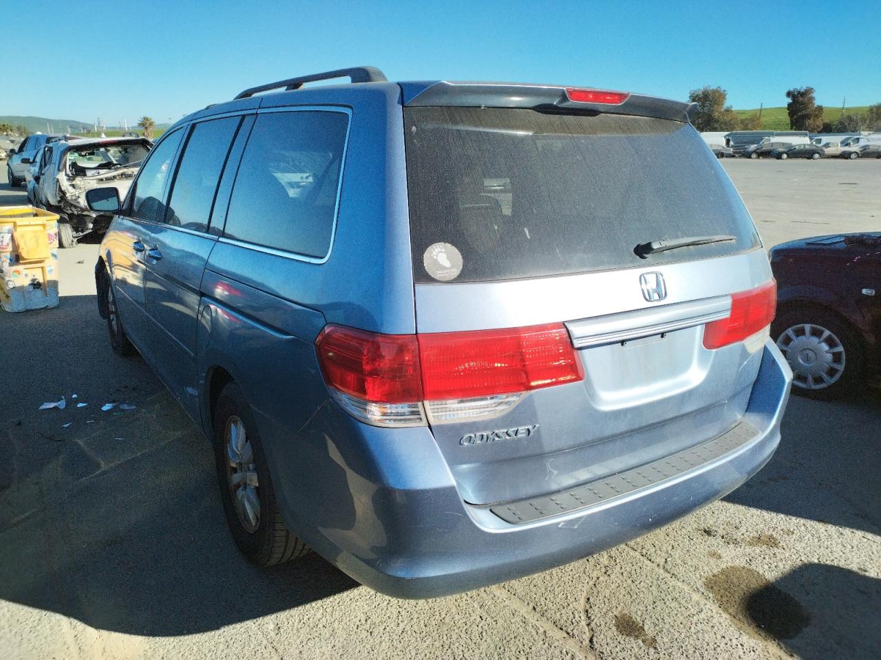 Photo 3 from auction – 2008 HONDA ODYSSEY EX with VIN 5FNRL38438B046670