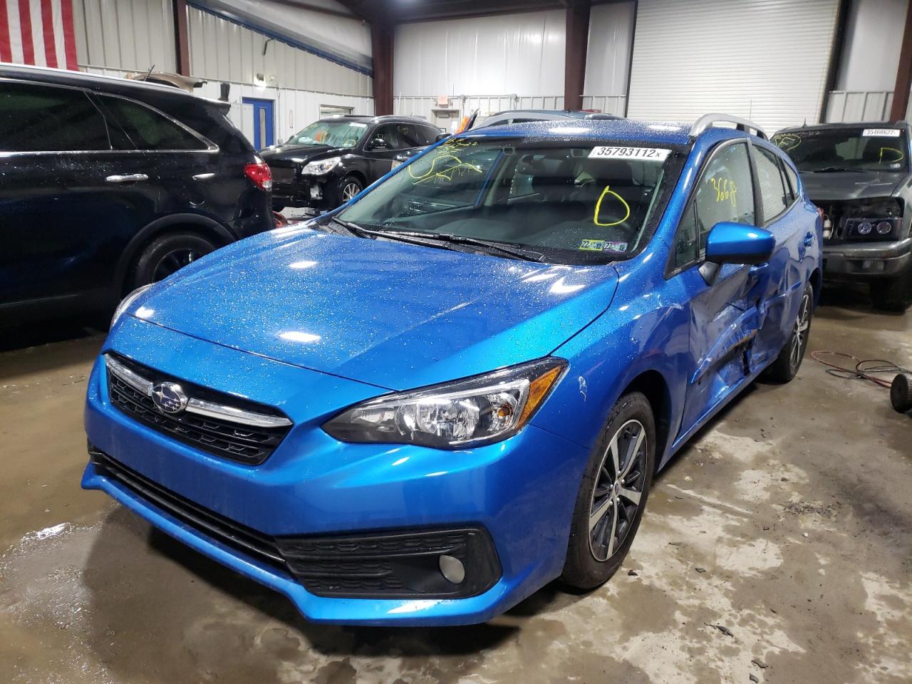 Photo 2 from auction – 2022 SUBARU IMPREZA PR with VIN 4S3GTAV65N3712387