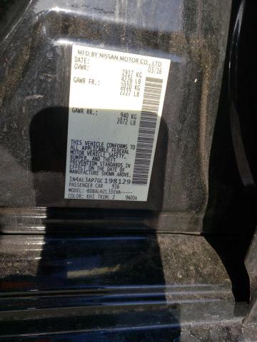 Photo 10 from auction – 2016 NISSAN ALTIMA 2.5 with VIN 1N4AL3AP7GC198129