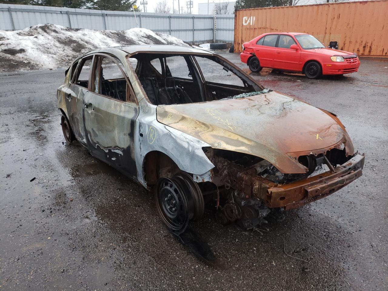 MAZDA 3 I 2008 with VIN JM1BK34F681108471 - Photo from auction