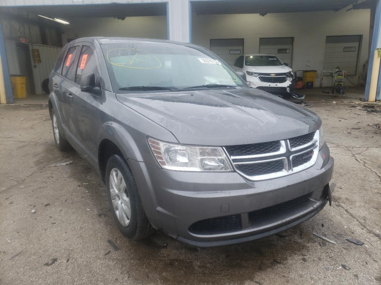 DODGE JOURNEY SE 2013 with VIN 3C4PDCABXDT722878 - Photo from auction