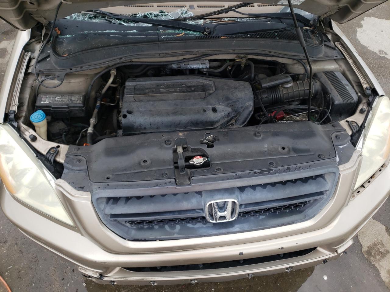 Photo 7 from auction – 2003 HONDA PILOT EX with VIN 2HKYF18453H548114