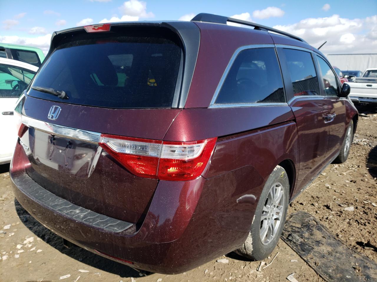 Photo 4 from auction – 2013 HONDA ODYSSEY EX with VIN 5FNRL5H69DB013602