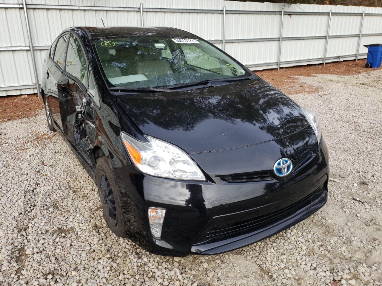 TOYOTA PRIUS 2013 with VIN JTDKN3DU2D0356500 - Photo from auction