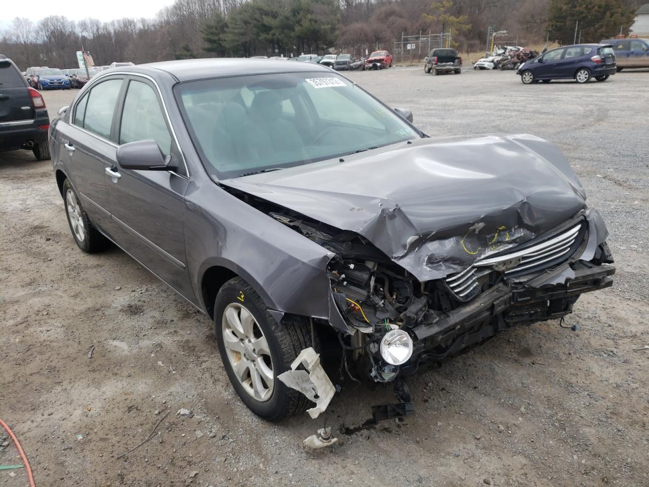 KIA OPTIMA LX 2007 with VIN KNAGE124275154189 - Photo from auction