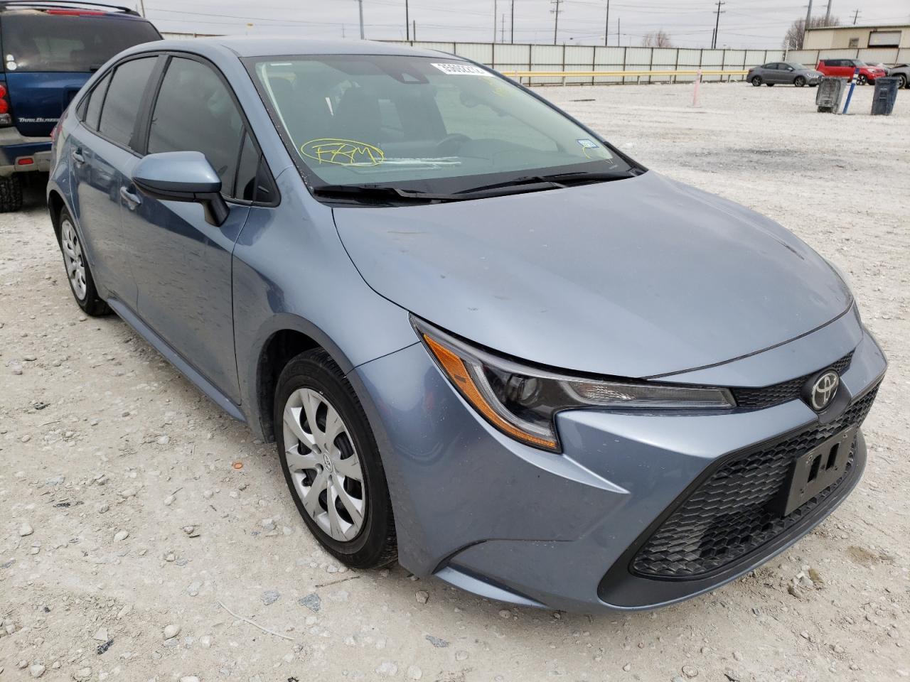 TOYOTA COROLLA LE 2020 with VIN 5YFEPRAE6LP104311 - Photo from auction
