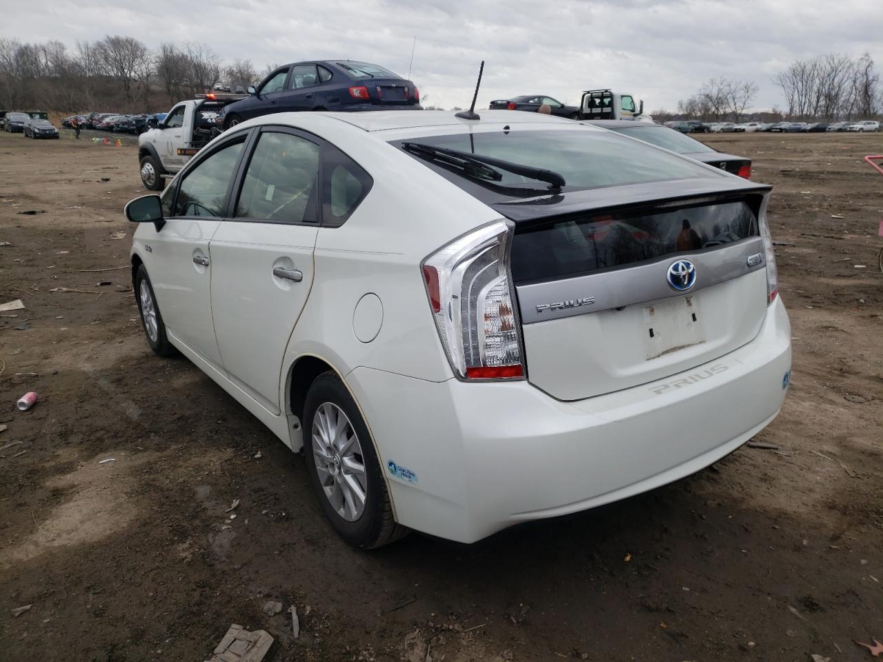 Zdjęcie 3 z aukcji – 2013 TOYOTA PRIUS PLUG z VIN JTDKN3DP0D3031157