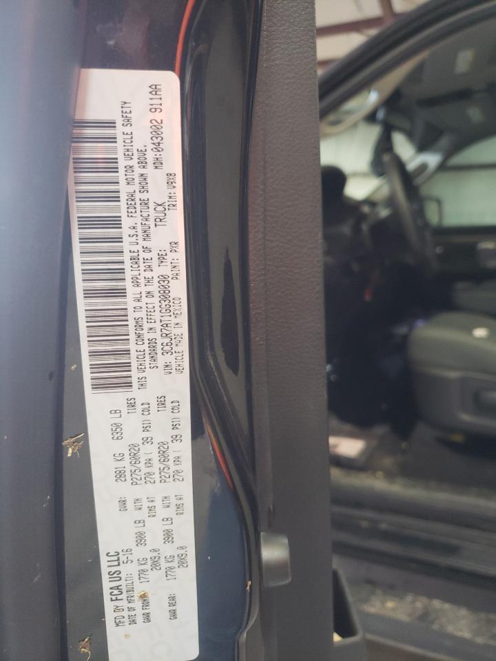 Photo 10 from auction – 2016 RAM 1500 ST with VIN 3C6JR7AT1GG308030