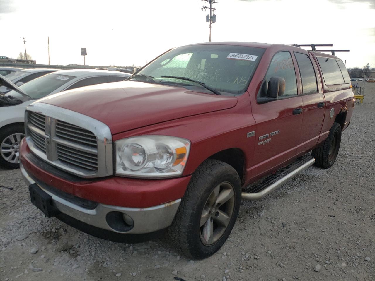 Photo 2 from auction – 2007 DODGE RAM 1500 S with VIN 1D7HU182X7S187447