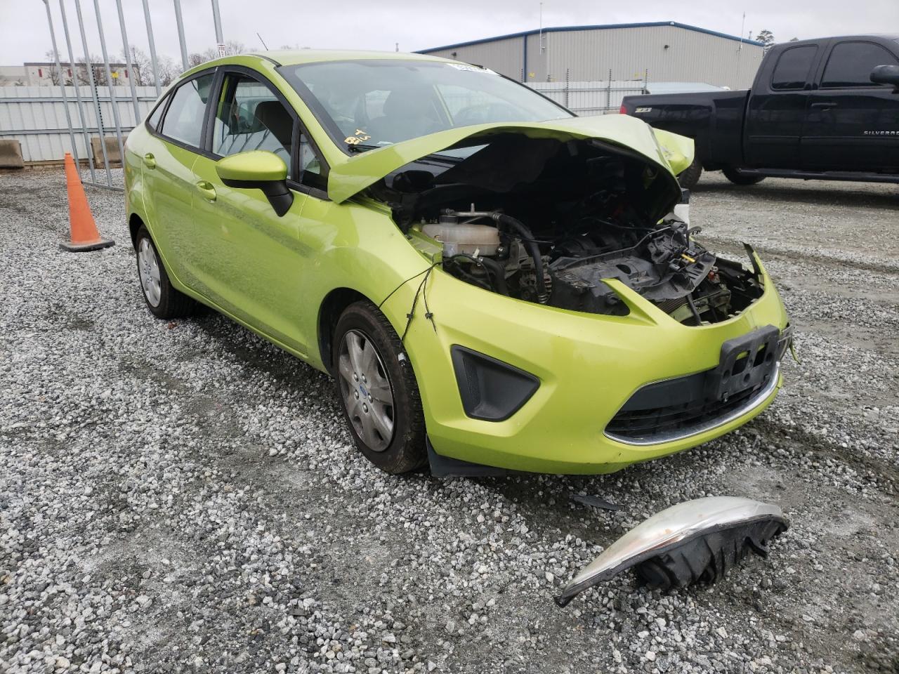 FORD FIESTA SE 2012 with VIN 3FADP4BJ7CM170082 - Photo from auction