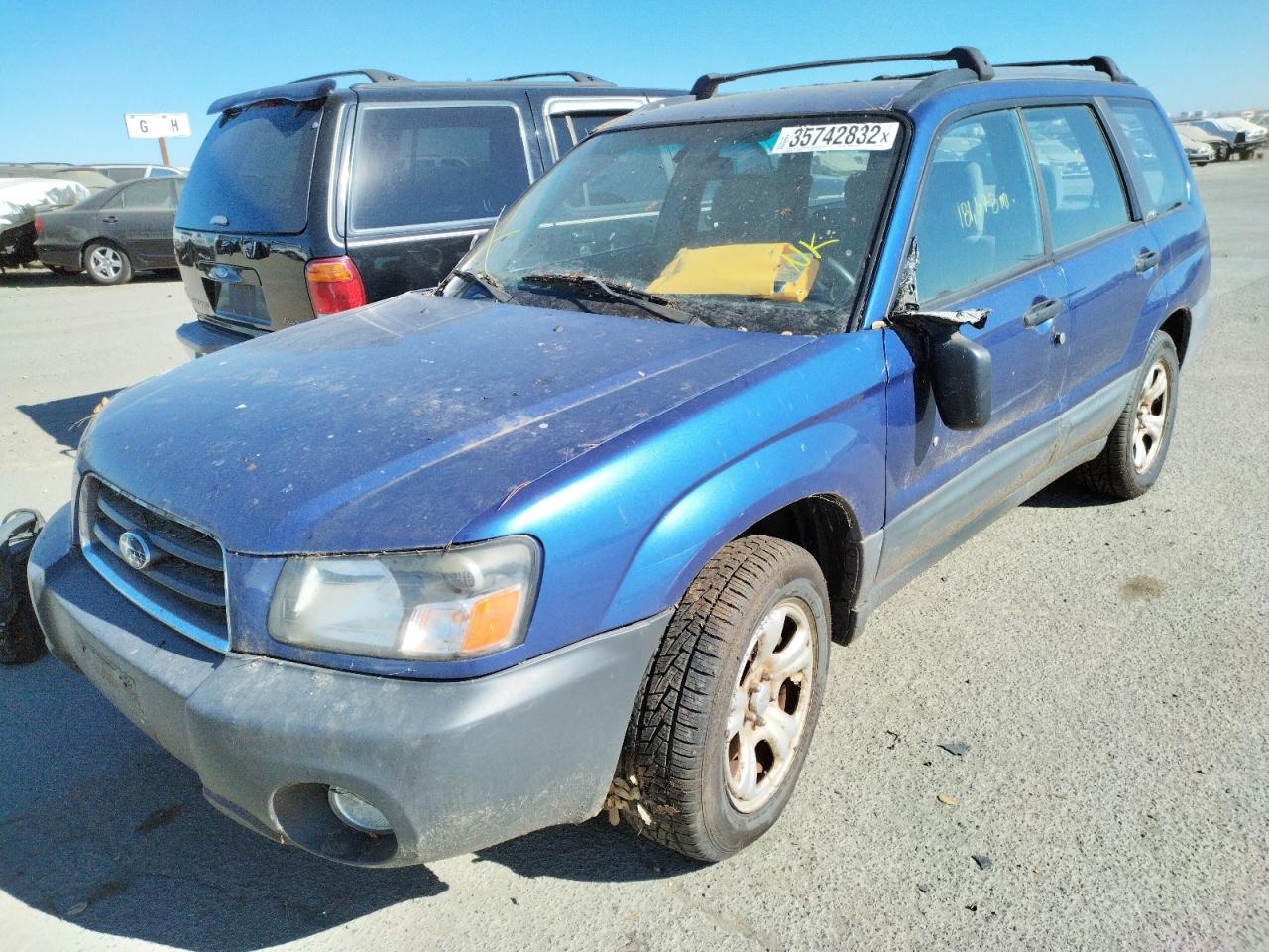 Photo 2 from auction – 2003 SUBARU FORESTER 2 with VIN JF1SG636X3H704869