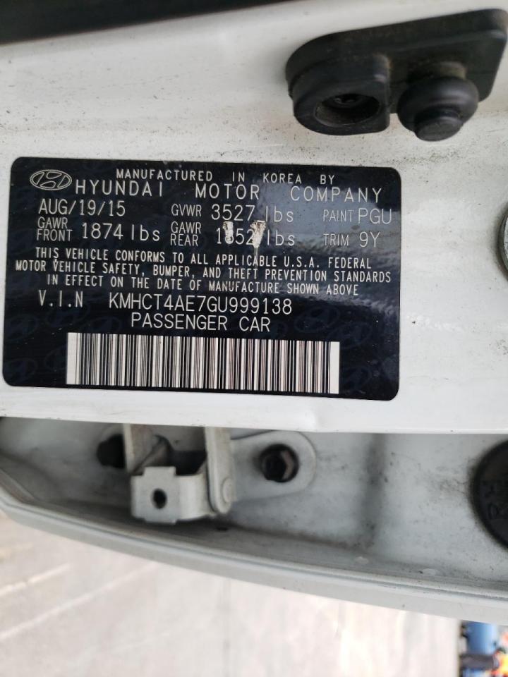 Photo 10 from auction – 2016 HYUNDAI ACCENT SE with VIN KMHCT4AE7GU999138