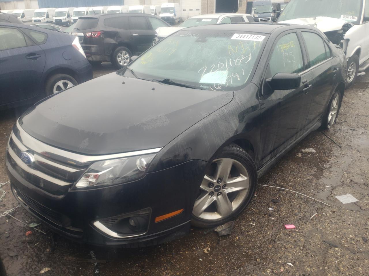 Photo 2 from auction – 2011 FORD FUSION SPO with VIN 3FAHP0KC7BR266579