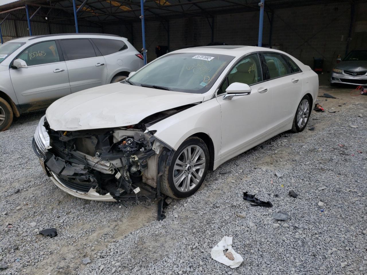 Photo 2 from auction – 2015 LINCOLN MKZ HYBRID with VIN 3LN6L2LU2FR600907