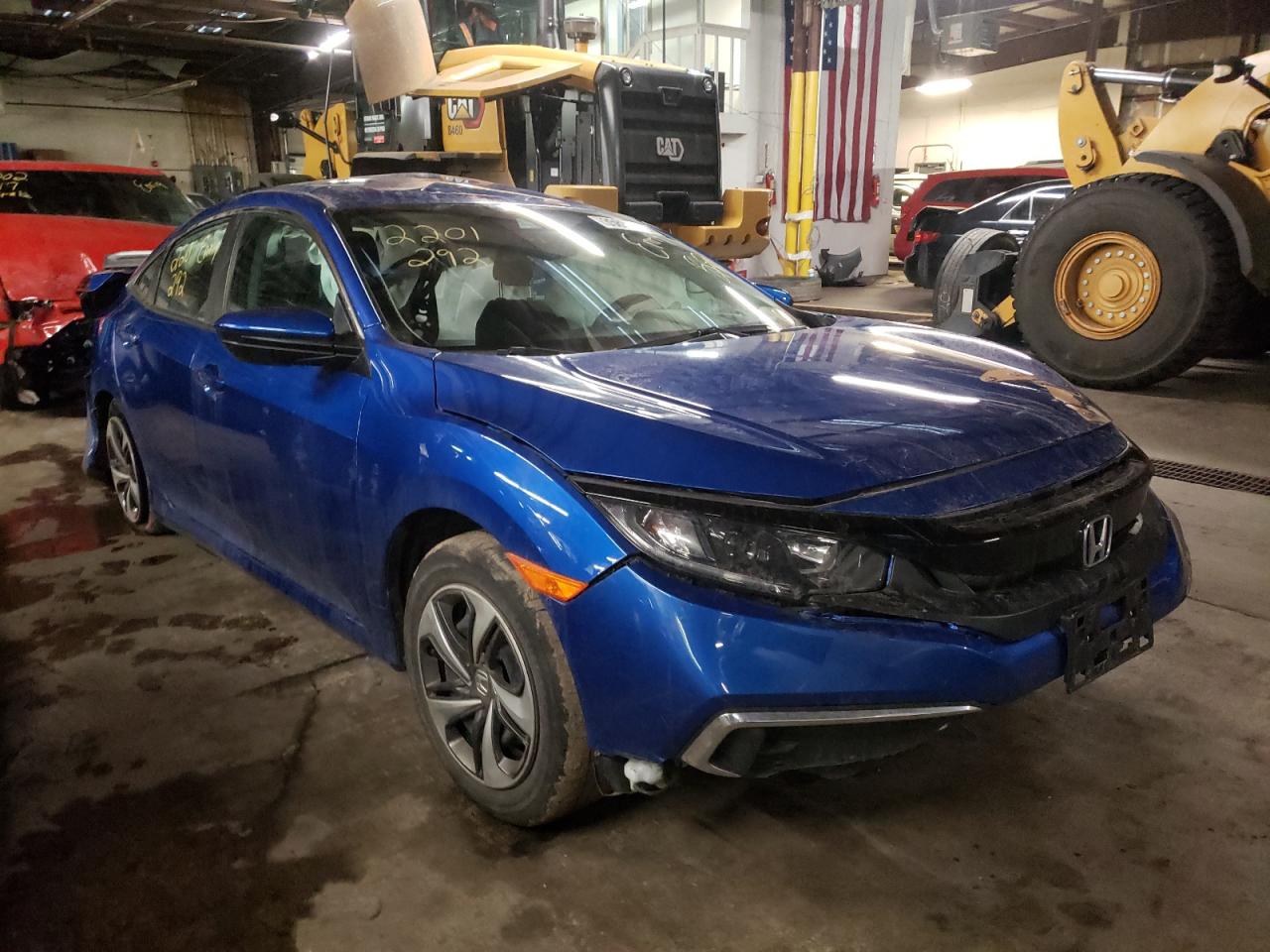 HONDA CIVIC LX 2019 with VIN 19XFC2F64KE017449 - Photo from auction
