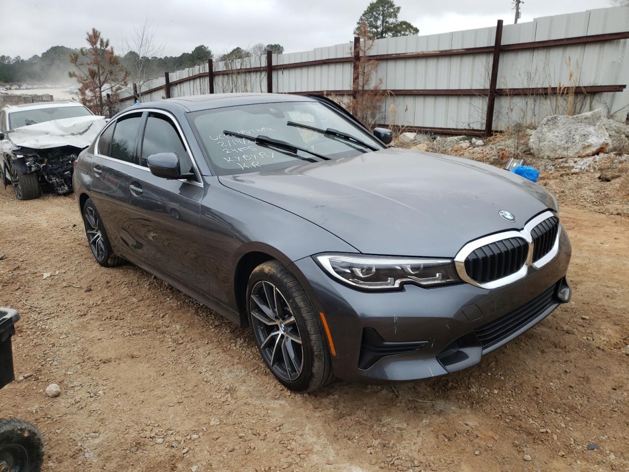 BMW 330I 2019 with VIN WBA5R1C55KFH04574 - Photo from auction