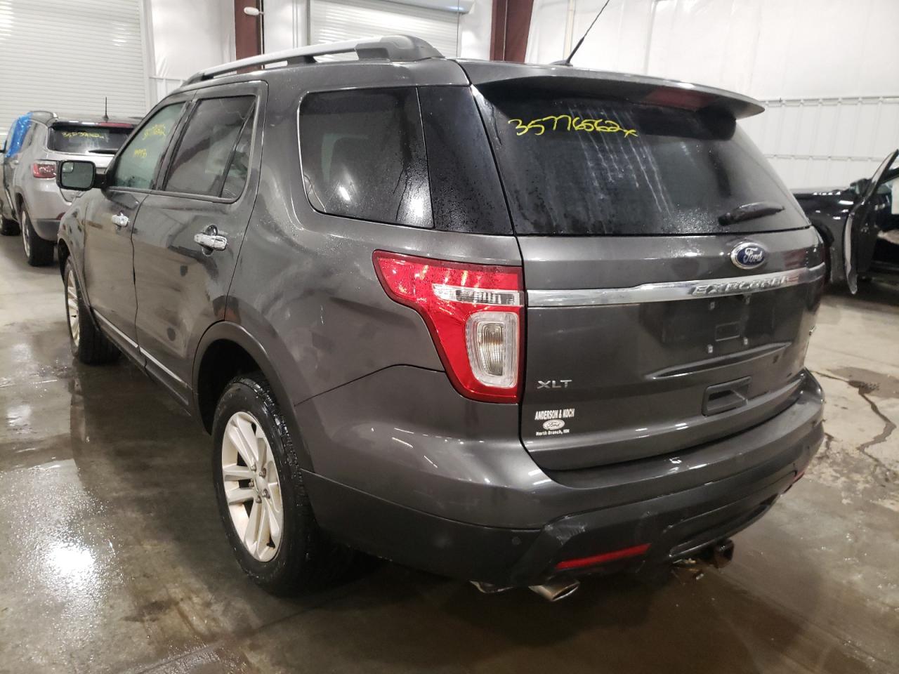 Photo 3 from auction – 2015 FORD EXPLORER X with VIN 1FM5K8D89FGB18736