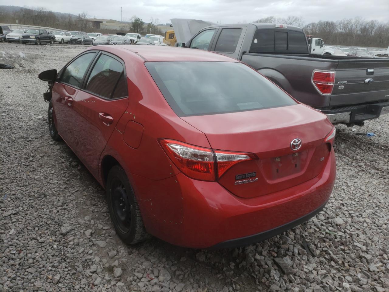 Photo 3 from auction – 2016 TOYOTA COROLLA L with VIN 5YFBURHE3GP366195