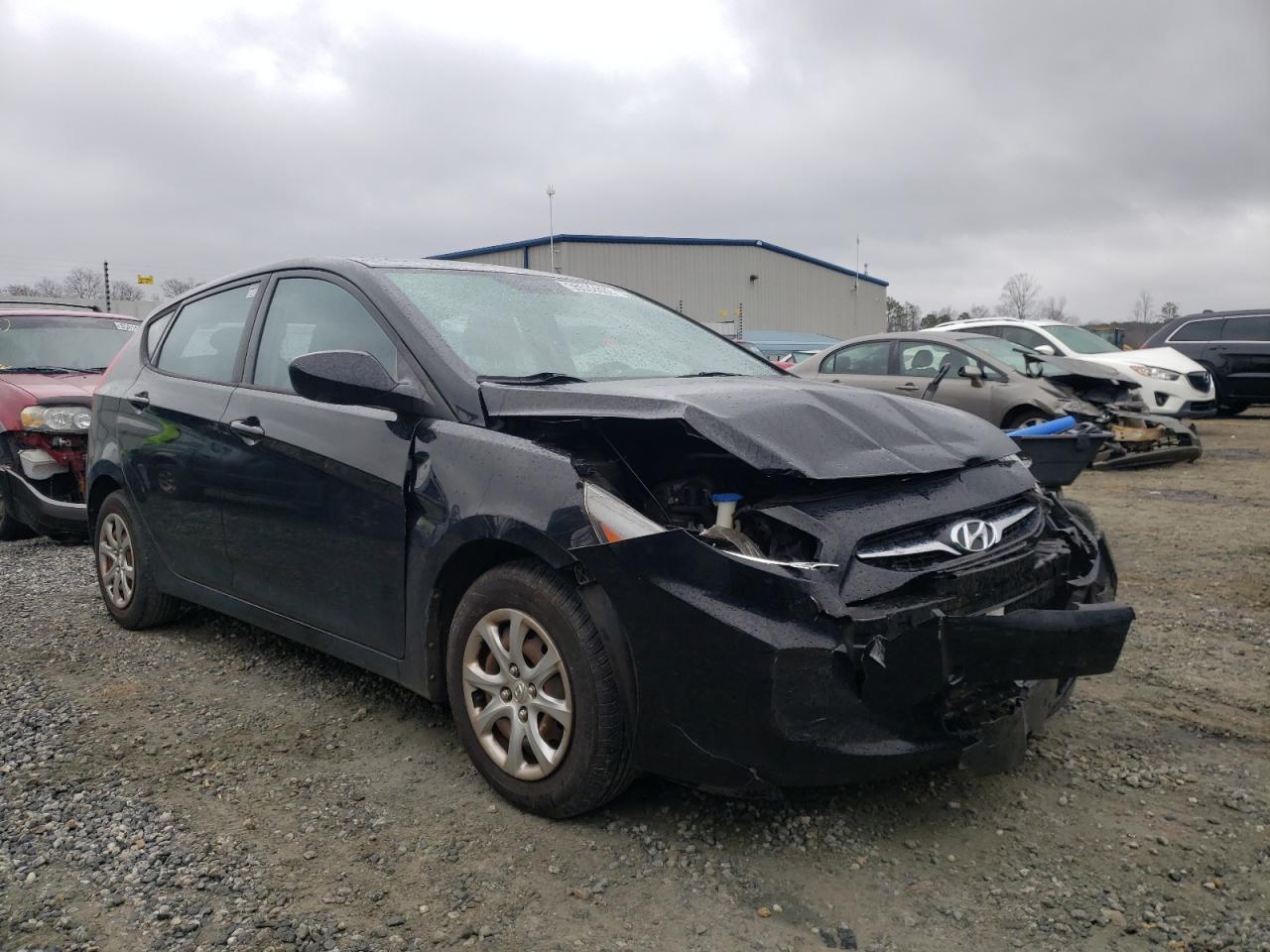 HYUNDAI ACCENT GLS 2012 with VIN KMHCT5AE8CU054053 - Photo from auction