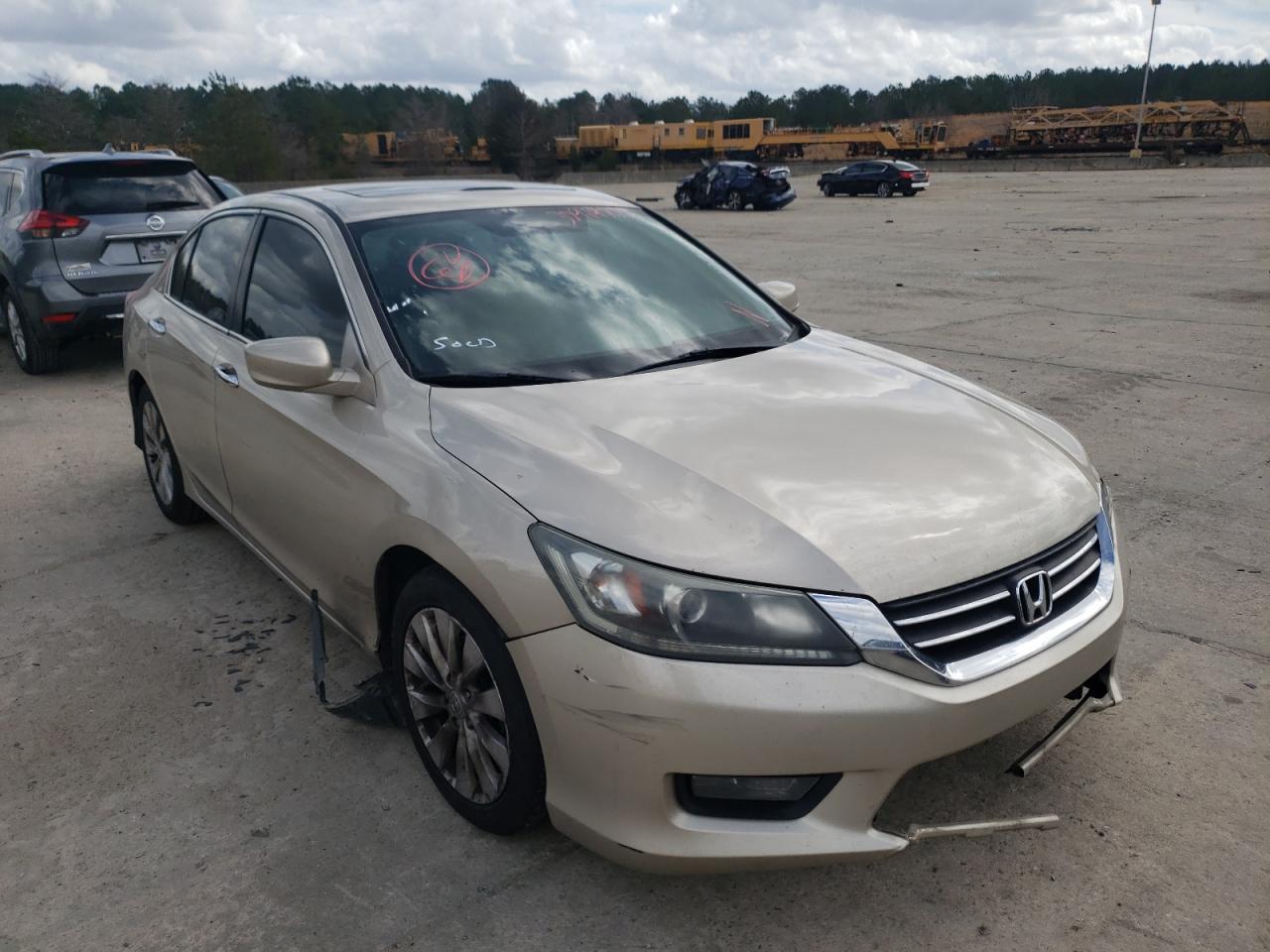 Photo 1 from auction – 2014 HONDA ACCORD EX with VIN 1HGCR2F75EA057686