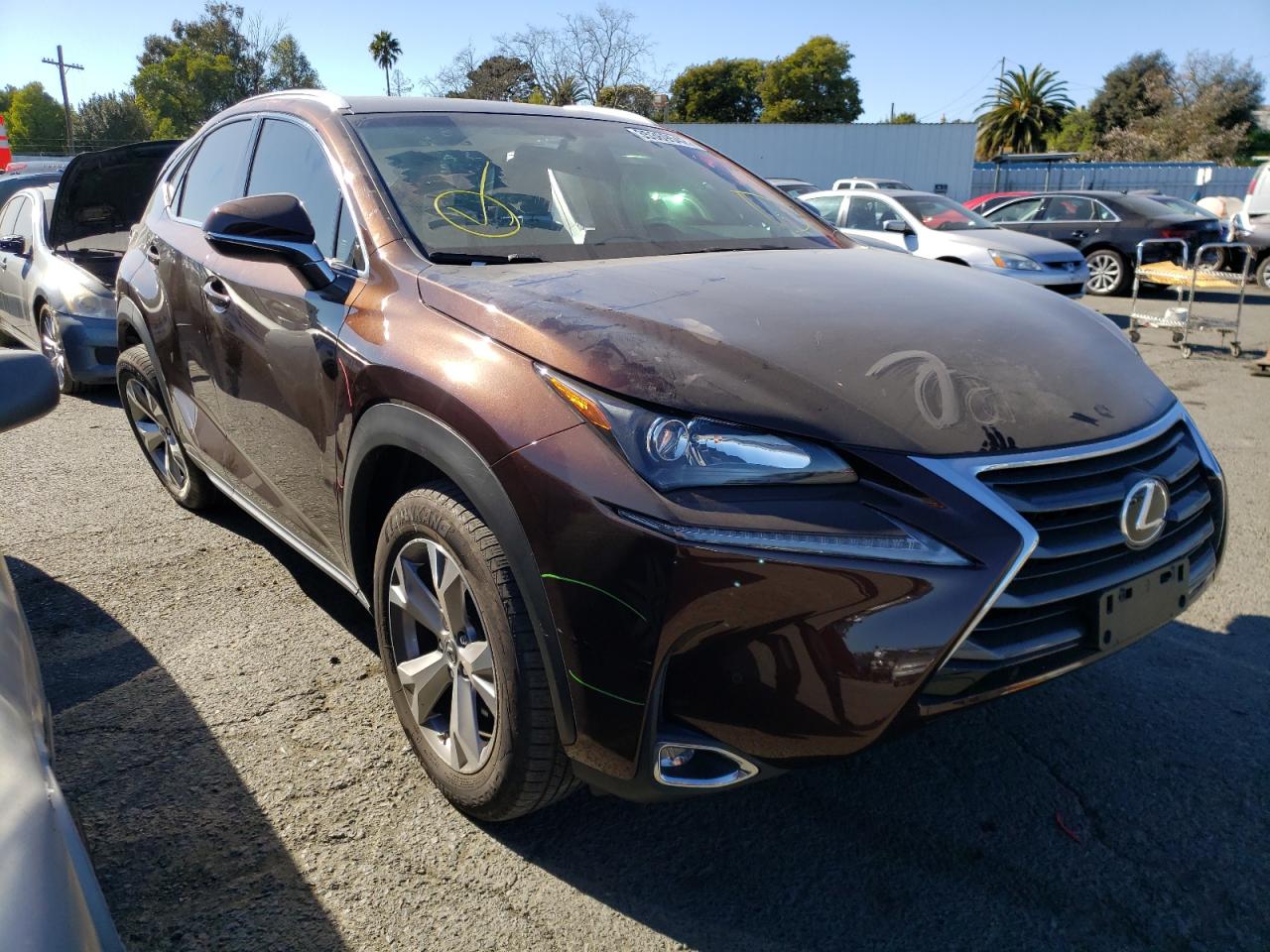 Photo 1 from auction – 2017 LEXUS NX 200T BA with VIN JTJYARBZ2H2062979