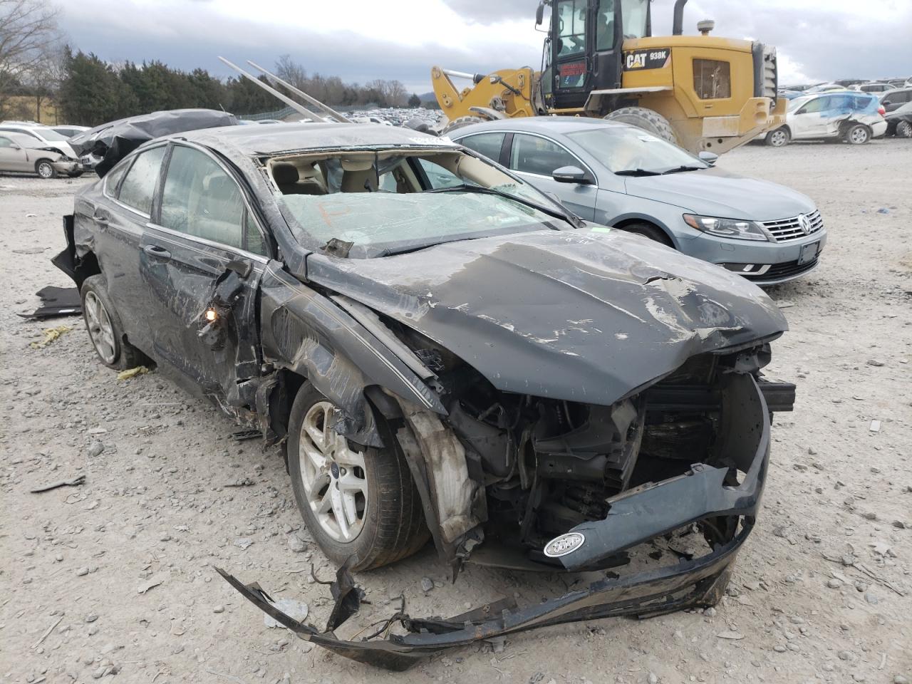 FORD FUSION SE 2014 with VIN 3FA6P0HD3ER389310 - Photo from auction