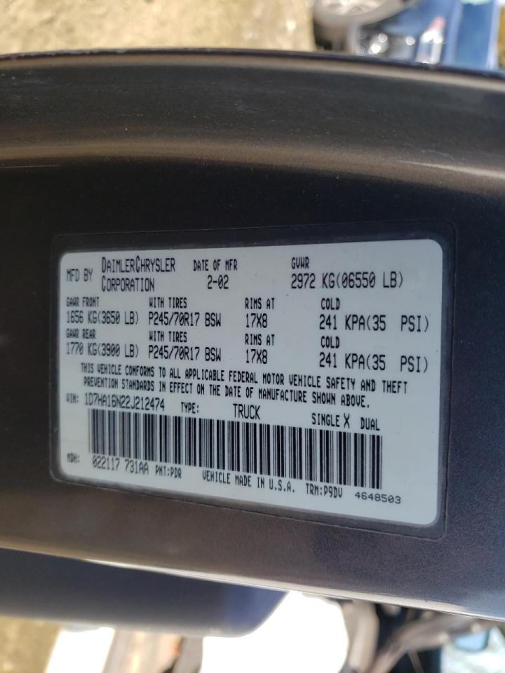 Photo 10 from auction – 2005 DODGE RAM 1500 S with VIN 1D7HA16K45J563560