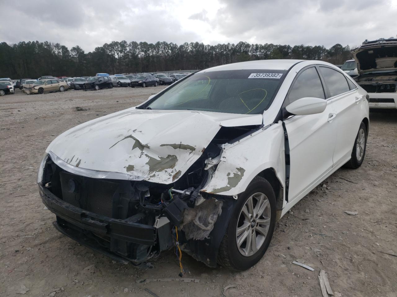 Photo 2 from auction – 2013 HYUNDAI SONATA GLS with VIN 5NPEB4AC3DH730798