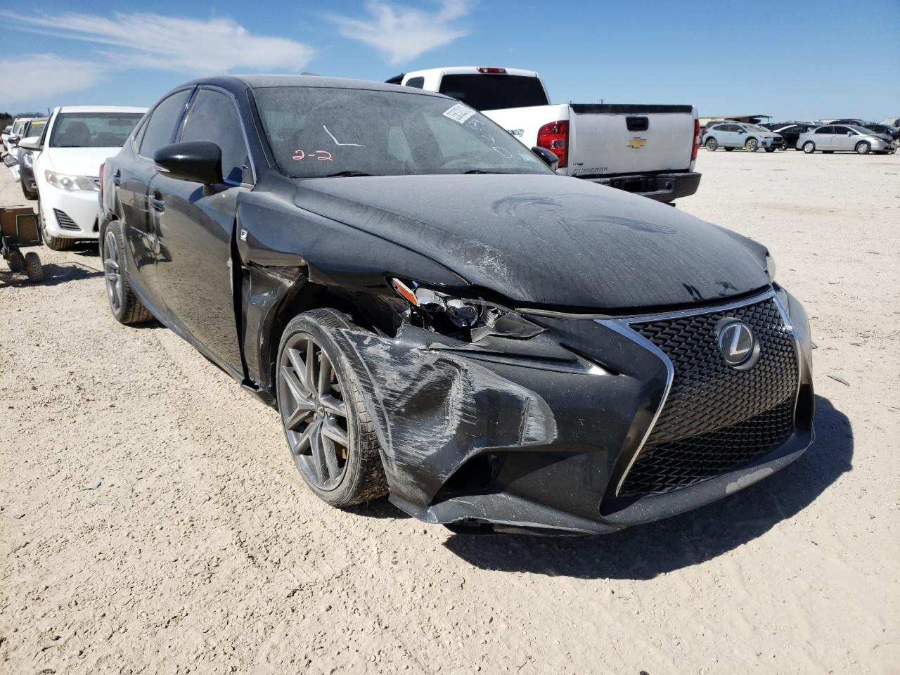 LEXUS IS 350 2015 with VIN JTHBE1D21F5020862 - Photo from auction