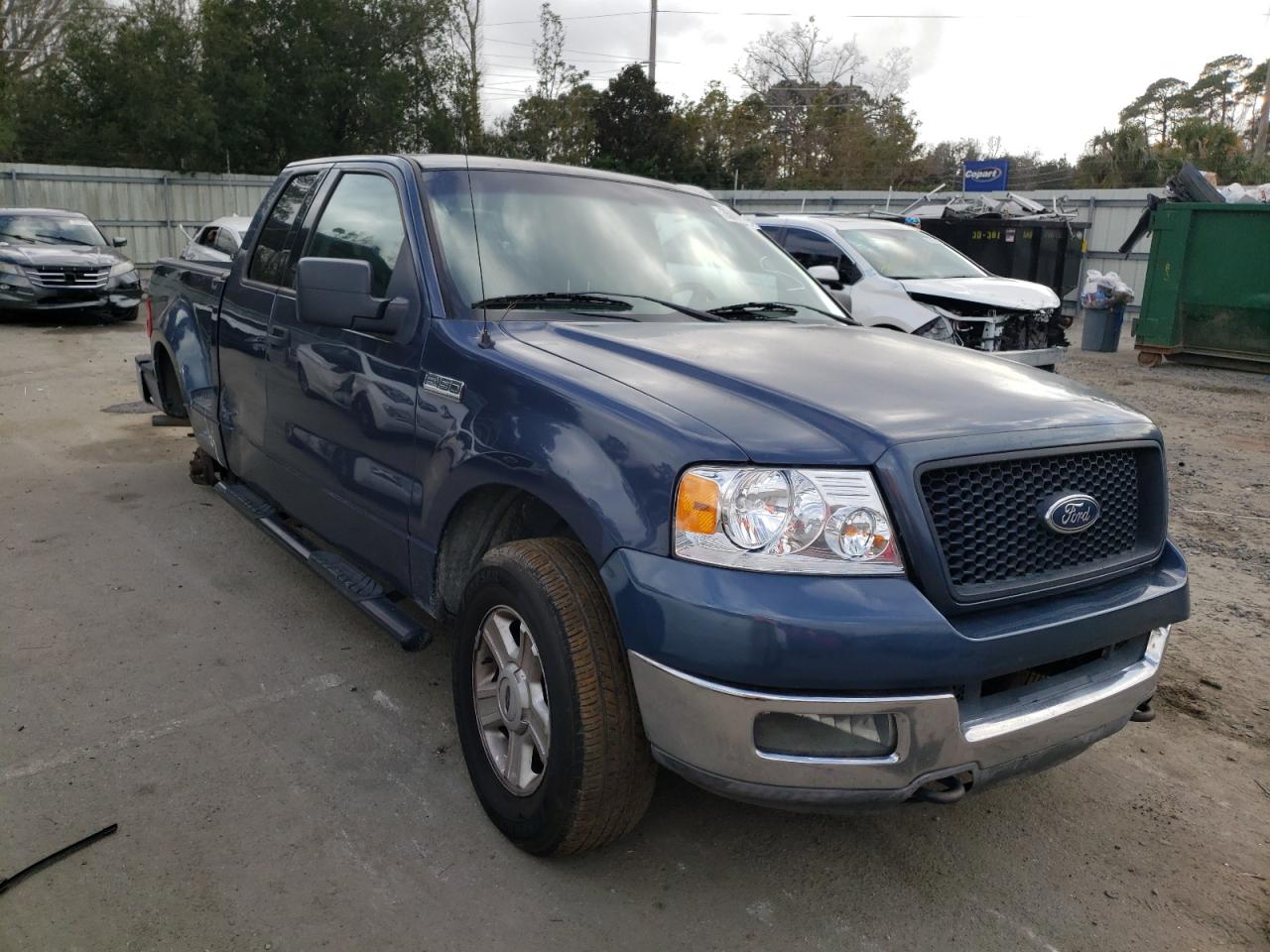 FORD F150 2004 with VIN 1FTPX04504KD89345 - Photo from auction