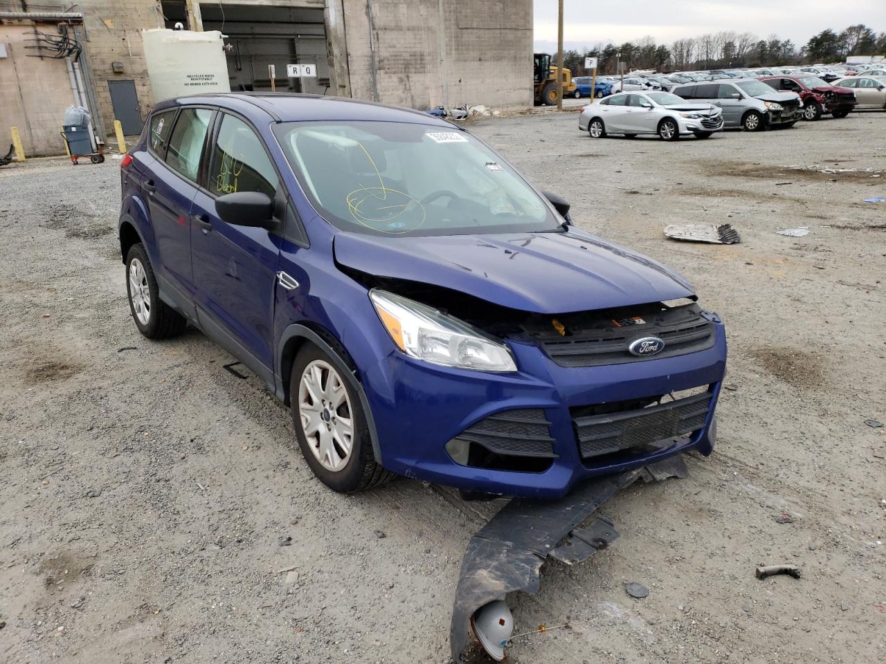 FORD ESCAPE S 2016 with VIN 1FMCU0F77GUC06680 - Photo from auction