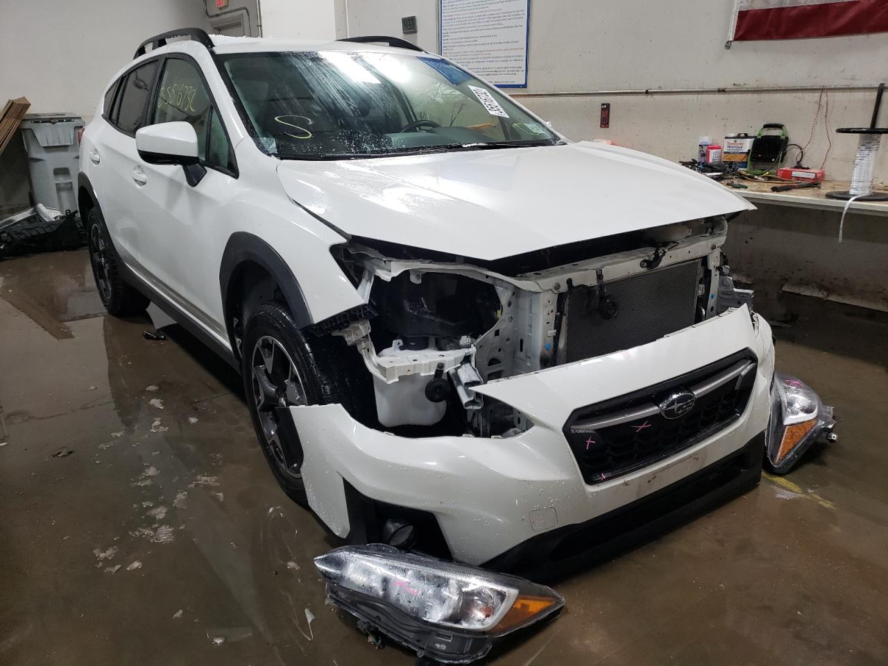 SUBARU CROSSTREK 2018 with VIN JF2GTABC7JG255953 - Photo from auction